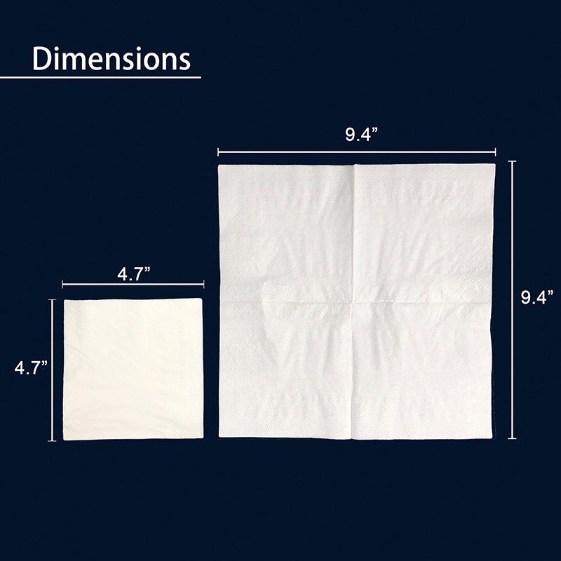 100 Beverage Napkins